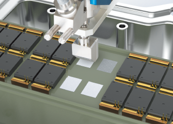 液体放熱材料　シンタリングペースト