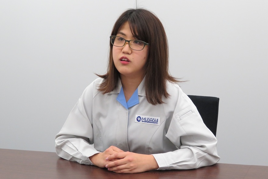 製品設計/食品・バイオ業界向け 2016年新卒入社 Sさん